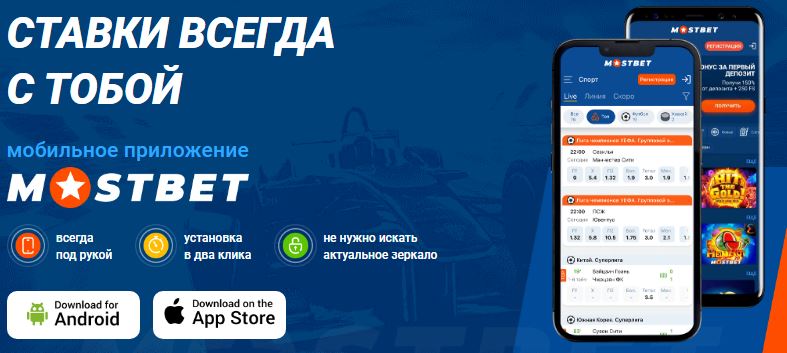 Mostbet скачать